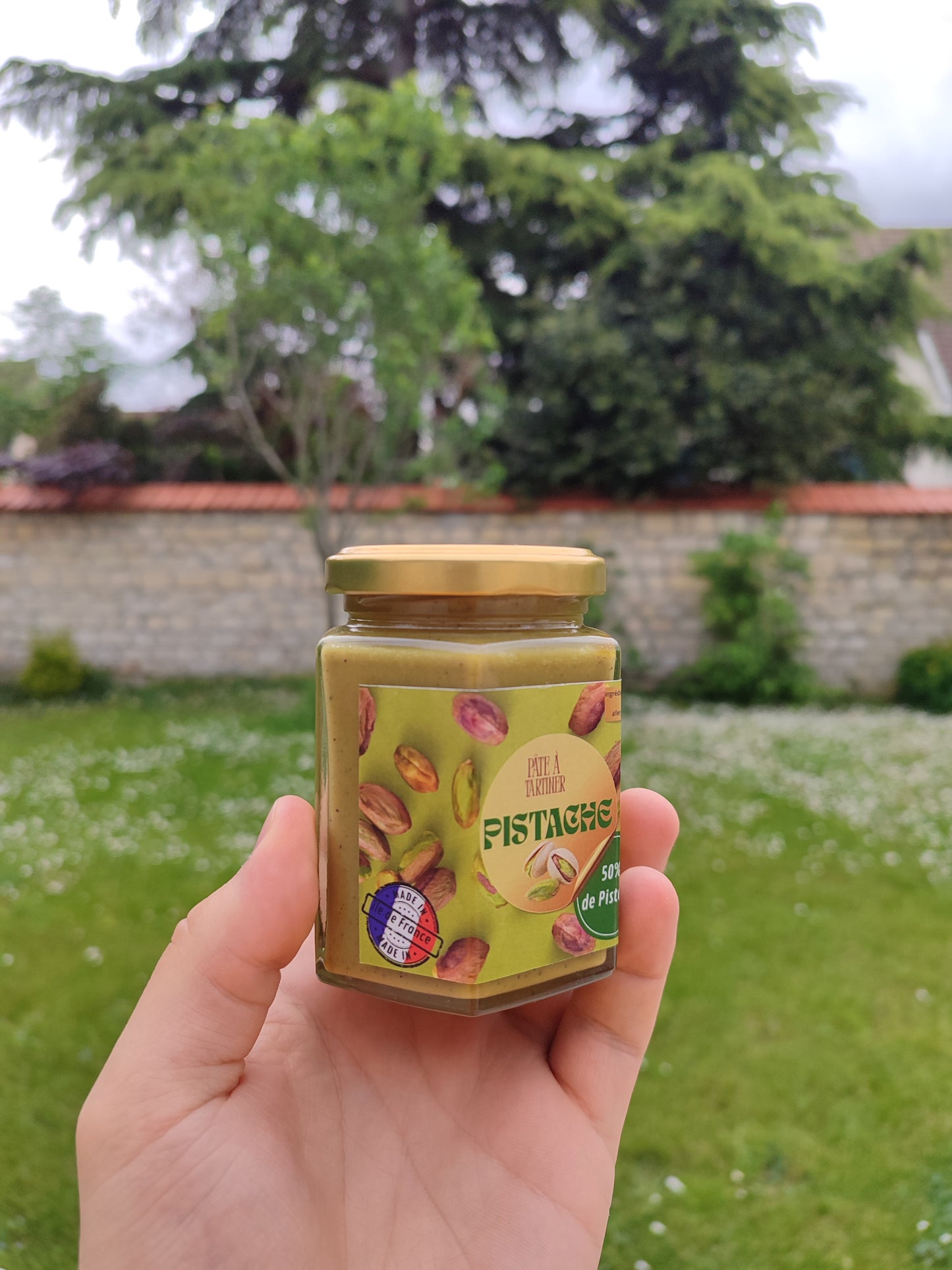 Pâte à tartiner : pistache (190g)