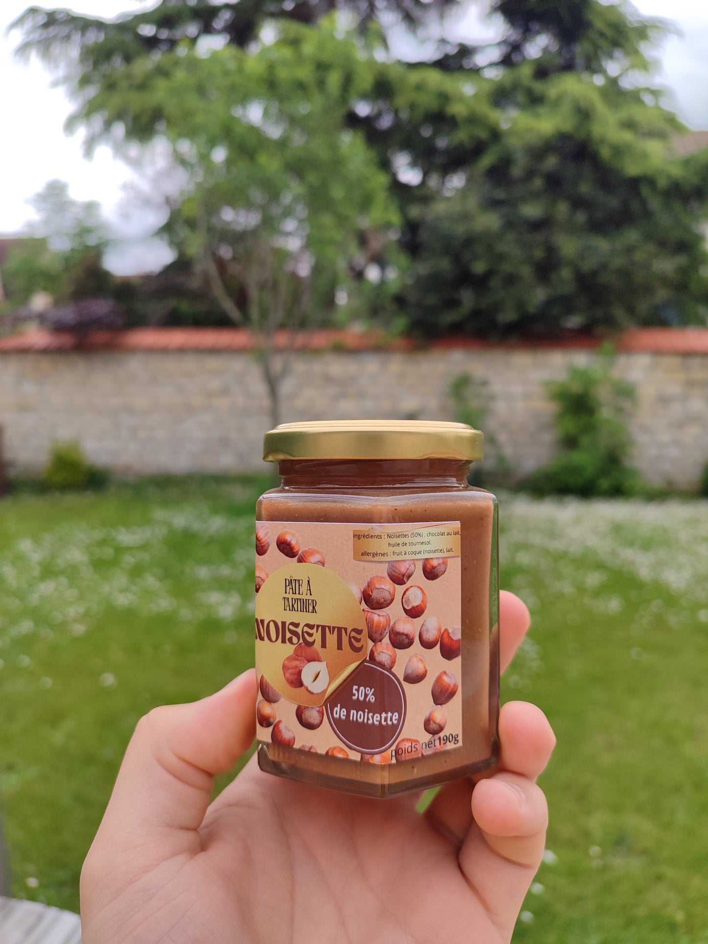 Pâte à tartiner : noisette-chocolat (190g)