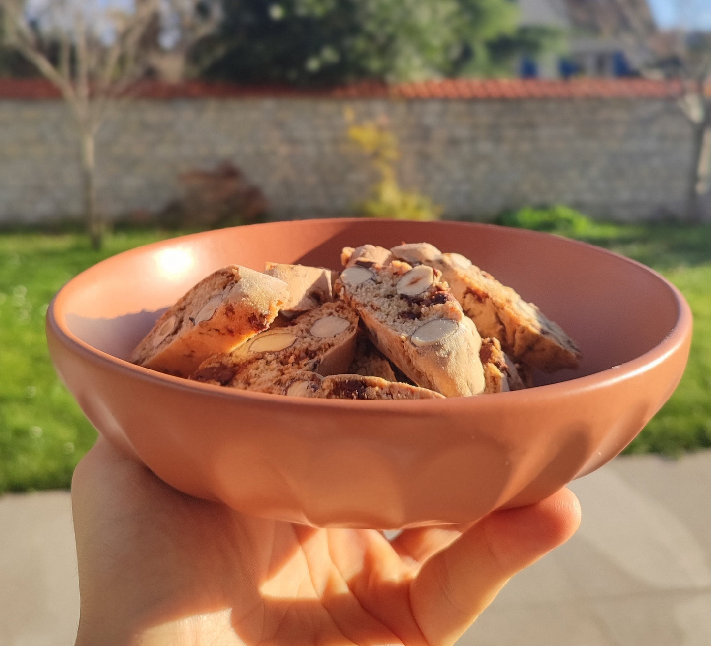 cantucci fait maison noisettes du Piémont-chocolat au lait (100g)