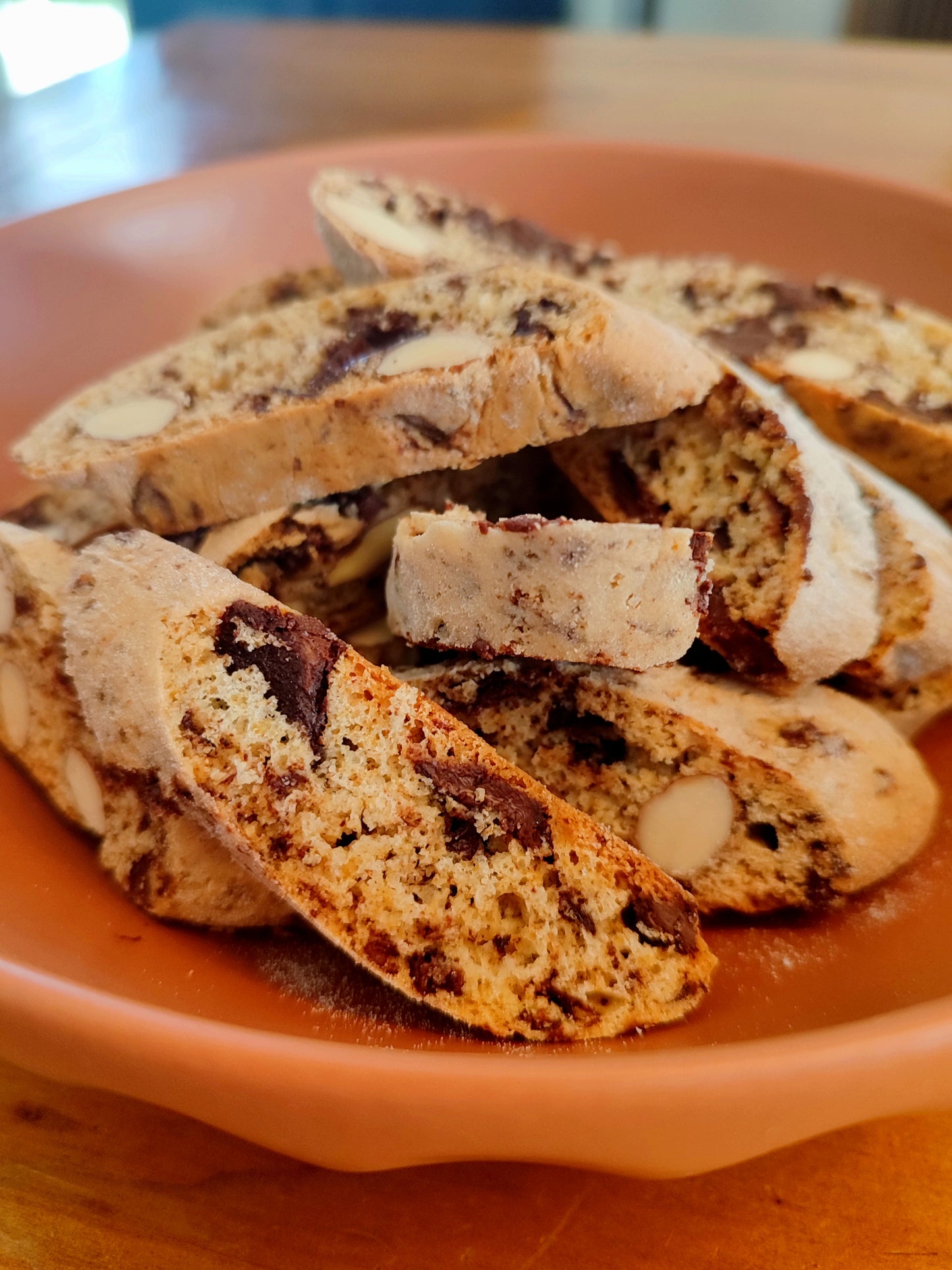 cantucci fait maison amandes-chocolat noir (100g)