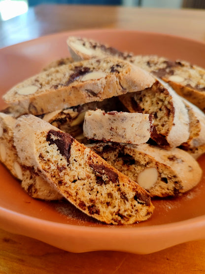 cantucci fait maison amandes-chocolat noir (100g)