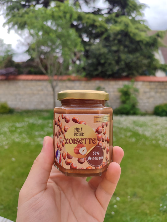 Pâte à tartiner : noisette-chocolat (190g)